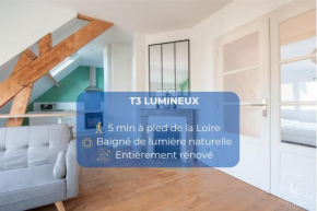 Lumineux T3 à deux pas du centre et de la Loire
